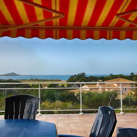 Terrasse Vue Mer U Rigalu * Porticcio (Corsica)