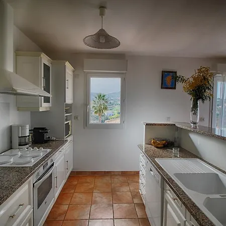 Terrasse Vue Mer U Rigalu Villa Porticcio (Corsica)